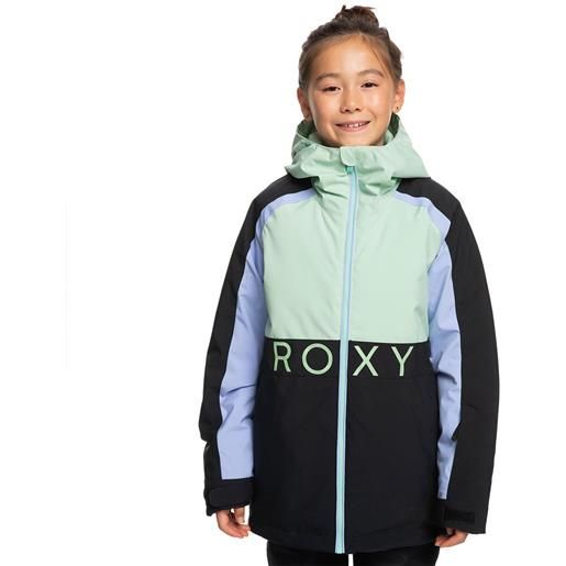 Roxy snowmist jacket verde 8 years ragazzo