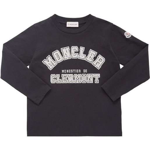 MONCLER t-shirt in jersey cotone