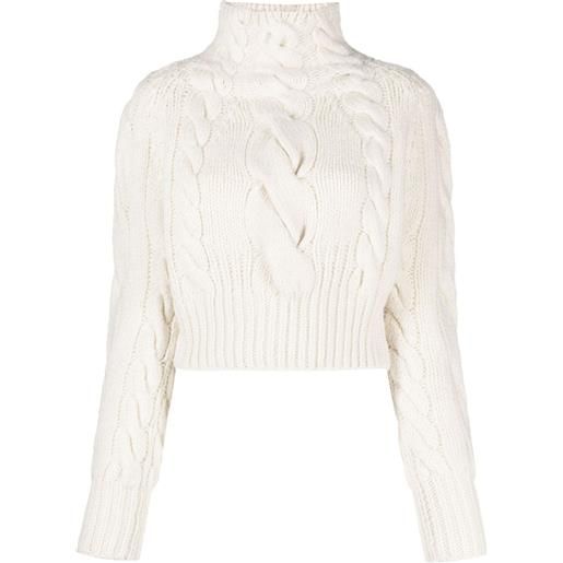 ZIMMERMANN maglione luminosity - bianco