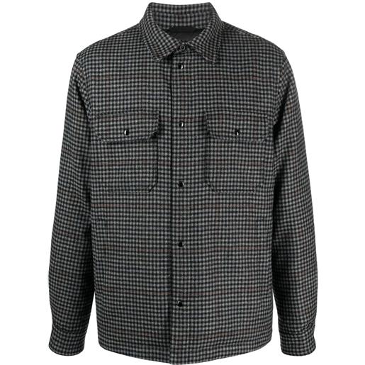 Woolrich giacca-camicia a quadri - grigio