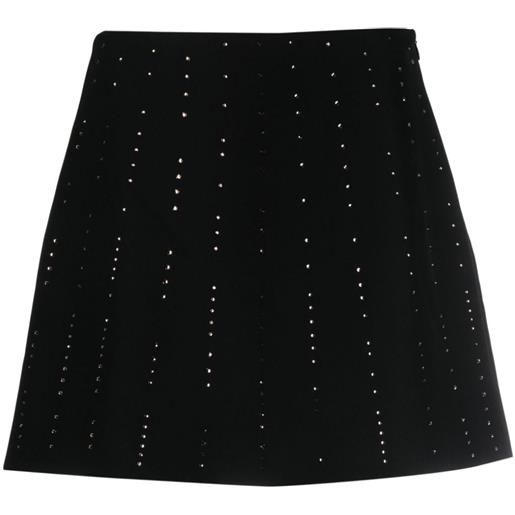 Viktor & Rolf lucy star crystal-embellished skirt - nero