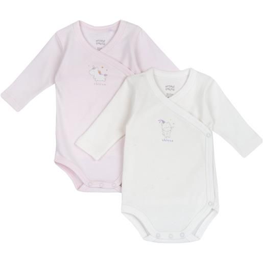 CHICCO (ARTSANA SpA) body manica lunga 14684 62cm tg. 2-4m 033 chicco® 2 pezzi
