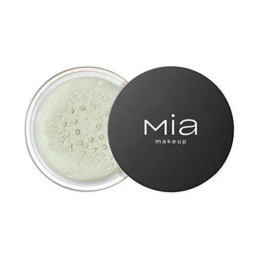 MIA Makeup loose powder cipria minerale in polvere libera, dall'alto potere assorbente (green)