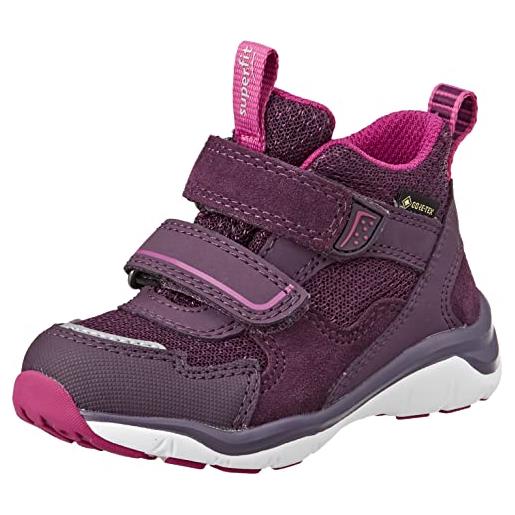Superfit sport5, scarpe da ginnastica bambina, viola rosa 8510, 24 eu larga