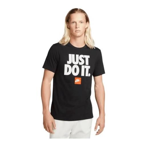 Nike dz2989-100 m nsw tee fran jdi verbiage t-shirt uomo white xl