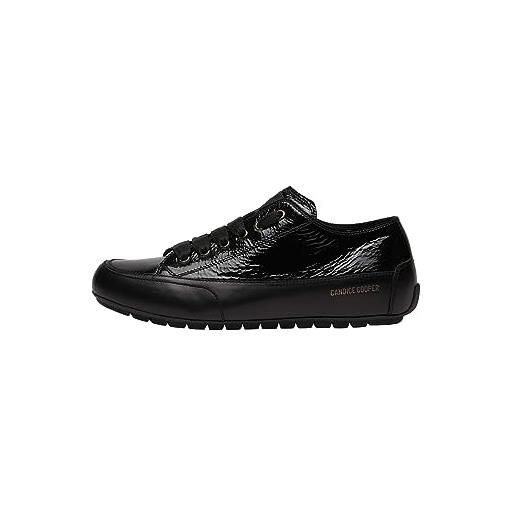 Candice Cooper sneakers in pelle e vernice, nero 38