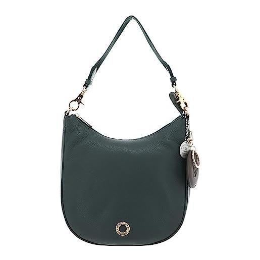 Mandarina Duck mellow leather hobo, donna, dark forest, one size
