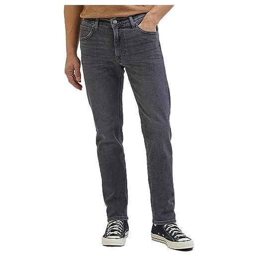 Lee daren zip fly jeans, nero, 33w x 30l uomo