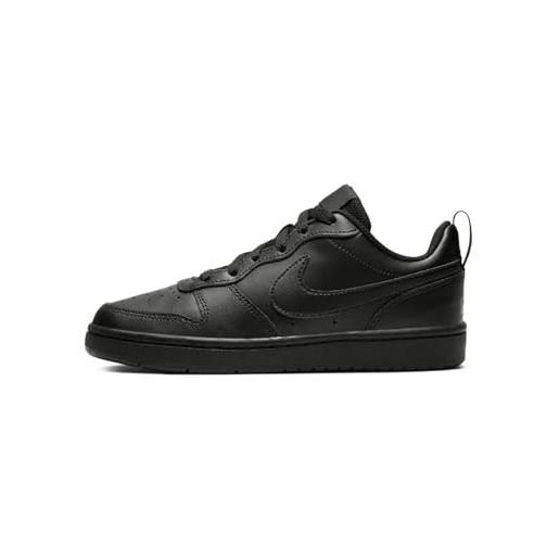 Nike court borough low, scarpe da ginnastica, black 51, 28.5 eu