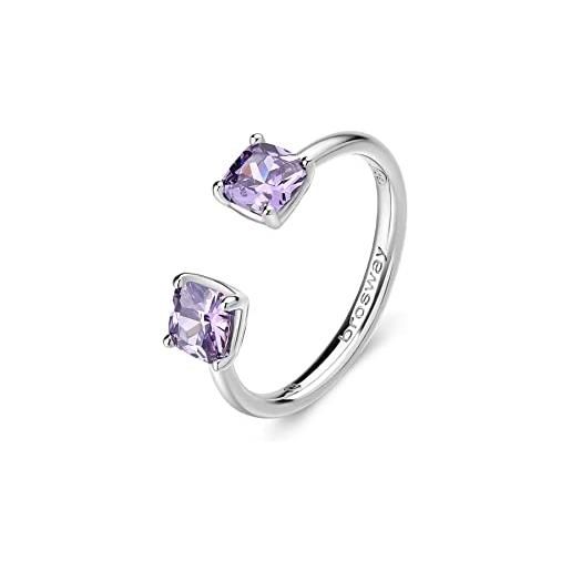 Brosway anello donna in argento, anello donna collezione fancy - fmp14b