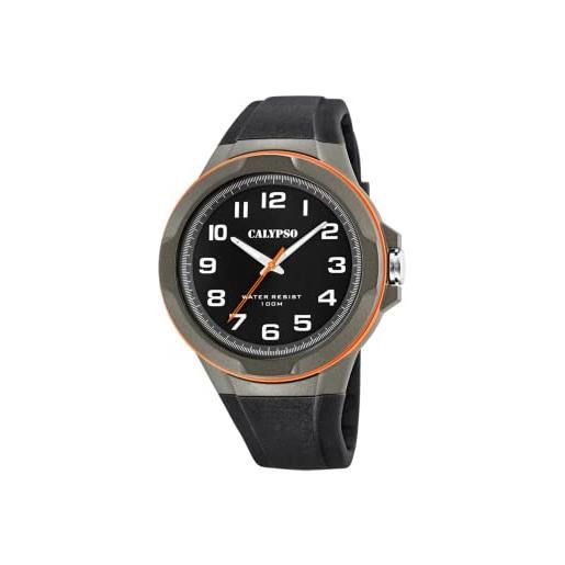 Calypso watches orologio analogico quarzo uomo con cinturino in plastica k5781/4