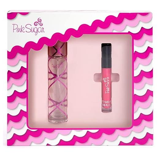 Pink Sugar cofanetto pink sugar: edt 50 ml + lip gloss 4,5 ml