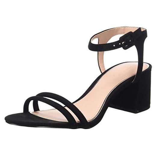 ESPRIT adina, sandali con cinturino alla caviglia donna, nero (black 001), 40 eu