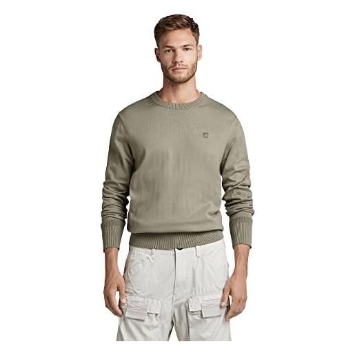 G-STAR RAW premium core knitted sweater donna , grigio (rabbit d21931-b692-g077), s