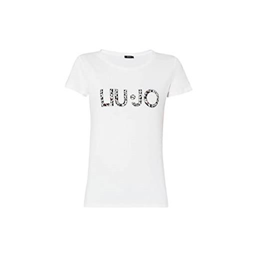 Liu Jo Jeans t shirt liu jo con logo bianco donna es23lj39 va3025 j5003 s