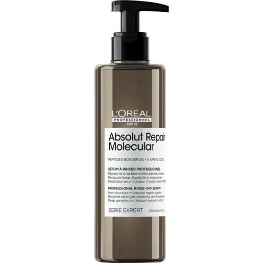 L'Oréal Professionnel absolut repair molecular rinse-off serum 250ml balsamo riparatore capelli