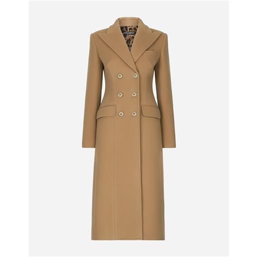 Dolce & Gabbana cappotto lungo doppiopetto in lana e cashmere