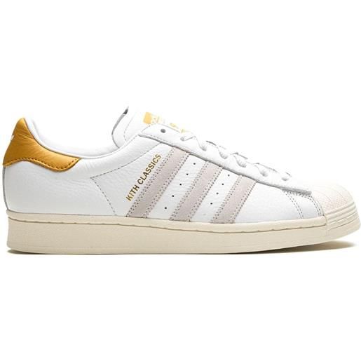 adidas sneakers superstar kith classics - bianco