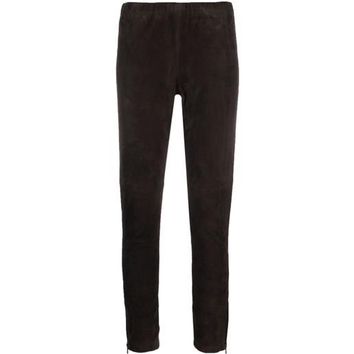 P.A.R.O.S.H. pantaloni slim - marrone