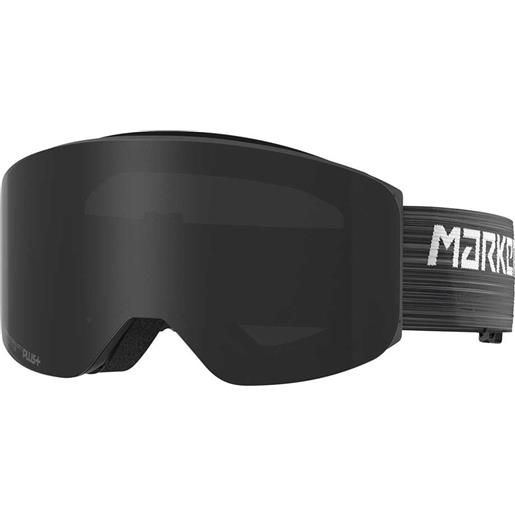Marker squadron magnet+ ski goggles polarized nero black light hd/cat2+clarity mirror/cat1