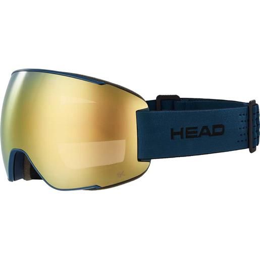 Head magnify 5k ski goggles blu orange-5k gold/cat1-3