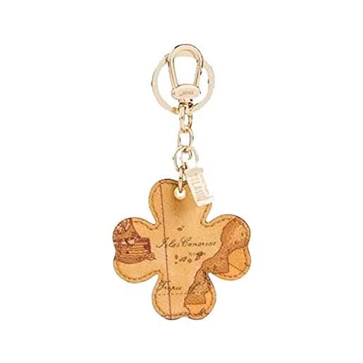 Portachiavi Alviero Martini Prima Classe - Design Geo Nero, Stile Classico