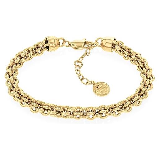 Tommy Hilfiger jewelry braccialetto a catena da donna oro giallo - 2780842