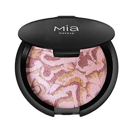 MIA Makeup luminescence blush cotto illuminante dal finish luminoso e dall'alta concentrazione di pigmenti luminosi e perlati (flash color 45)