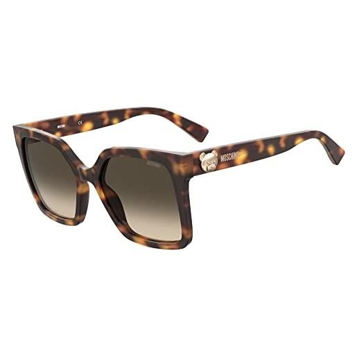 MOSCHINO occhiali da sole mos123/s havana/brown shaded 55/18/140 donna