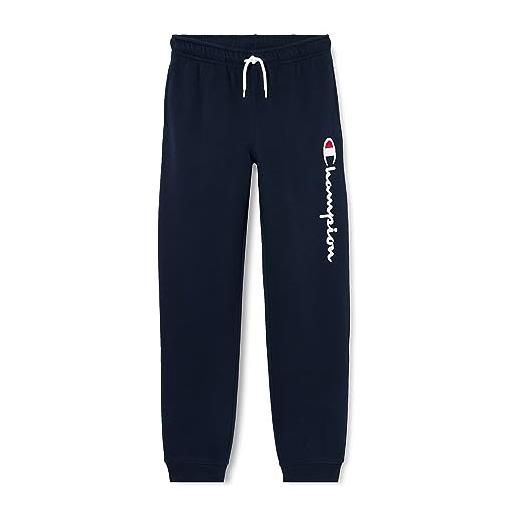 Champion legacy legacy american classics b - ultralight powerblend fleece rib cuff pantaloni da tuta, grigio melange, 7-8 anni bambino fw23