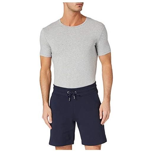 GANT original sweat shorts, pantaloncini uomo, blu ( evening blue ), 4xl