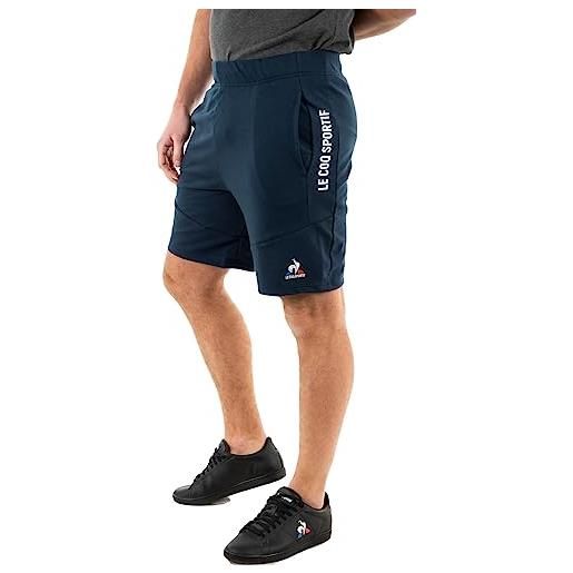 Le Coq Sportif ess-pantaloncini regolari n. 1 m eleganti, blu, xl uomo