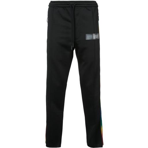 Off-White dad time travelling track trousers - nero
