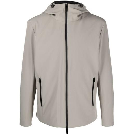 Woolrich giacca con applicazione - grigio