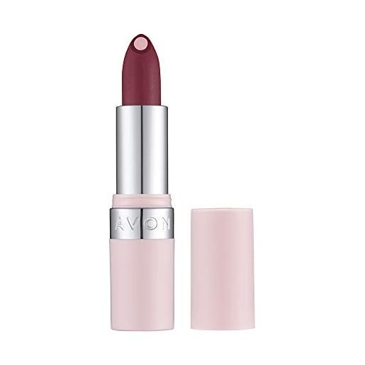 Avon hydramatic matte lipstick 3,6 g | idratante intenso colore | spf 10 | labbra più carnose e levigate | cruelty free | rosy