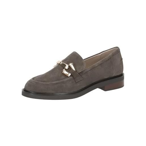 DREAM PAIRS Scarpe Classiche da Donna Comode con Tacco Alto Pompe Pantofole a Punta Tonda con Tacco Largo Elegante Nero,Size 36,Nero,DPU214-E