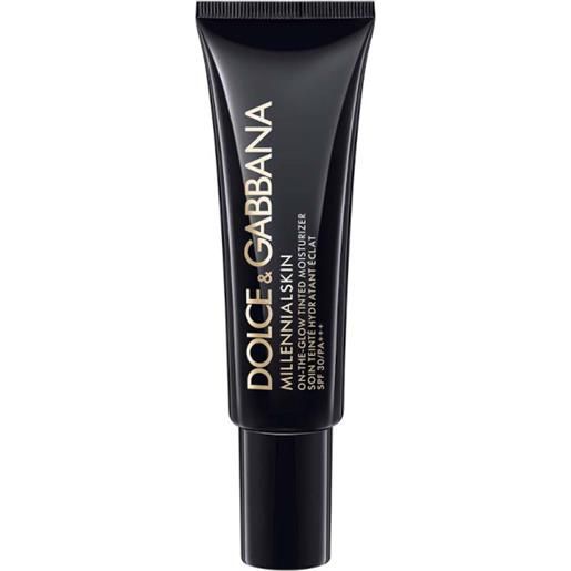 Dolce&Gabbana millennialskin on-the-glow tinted moisturizer bronze 350