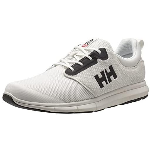 Helly Hansen feathering, scarpe da barca uomo, nero black white, 42.5 eu