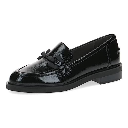 CAPRICE 9-24200-41, mocassino donna, nero (black naplak), 38 eu