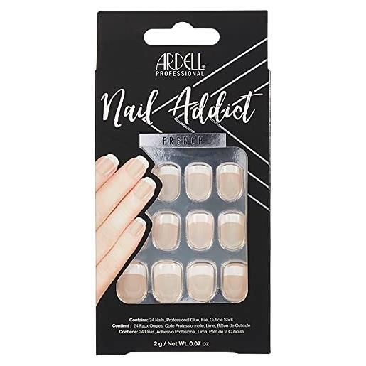 Ardell nail addict classic french 1 u