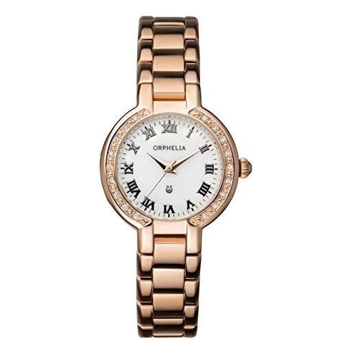 Orphelia or53470617 - orologio da polso da donna, cinturino in acciaio inox colore oro rosa