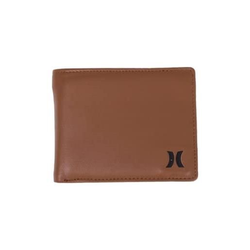 Hurley icon wallet, portafoglio uomo, marrone tan, 1size