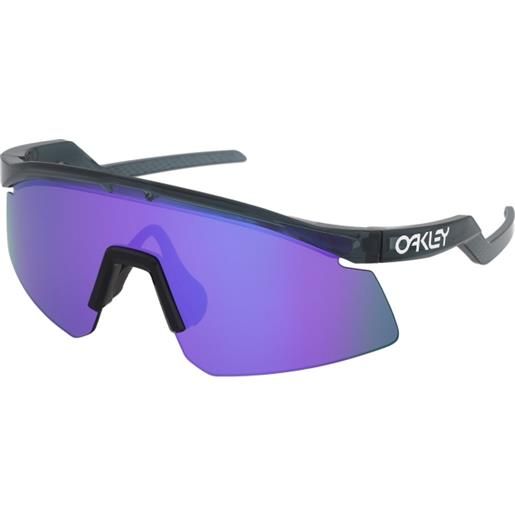 Oakley hydra oo9229 922904 | occhiali da sole sportivi | plastica | mascherina | blu, trasparente | adrialenti
