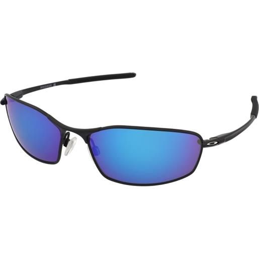 Oakley whisker oo4141 414114 | occhiali da sole graduati o non graduati | metallo | rettangolari | nero | adrialenti