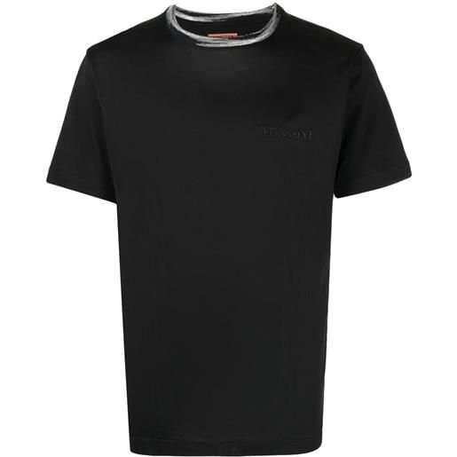Missoni t-shirt con ricamo - nero