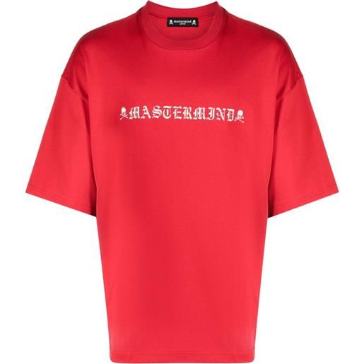 Mastermind Japan t-shirt con stampa - rosso