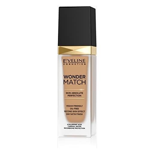 Eveline Cosmetics wonder match face lussuosa facciale, 30 ml, n. 40 sand