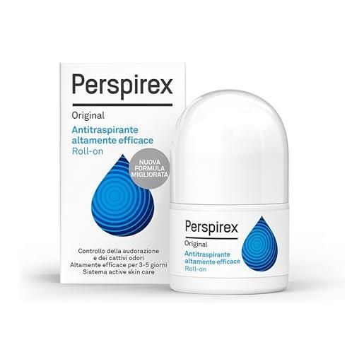 Perspirex original antitranspirant roll-on, 20 ml soluzione