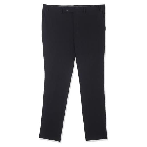 DKNY taglio moderno, tuta ad alte prestazioni separata pantaloni eleganti, nero, 40w x 30l uomo