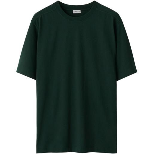 Burberry t-shirt girocollo - verde